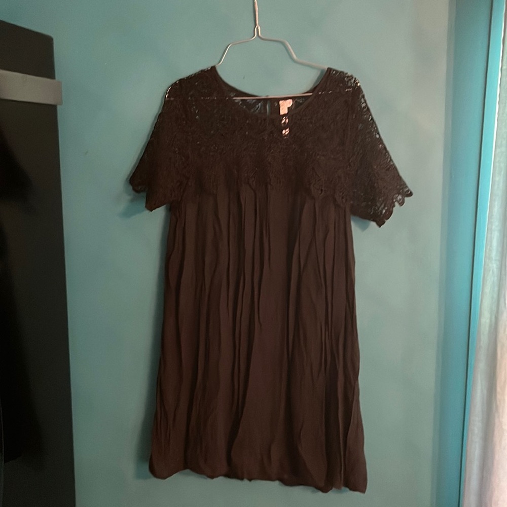 Size Small Andreee Blue - black dress